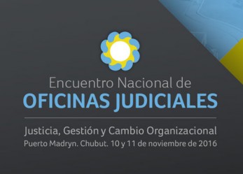 Encuentro Nacional de Oficinas Judiciales