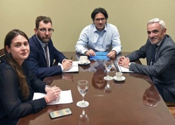 Vivas se reunió con Garavano por la Reforma Procesal en Chubut