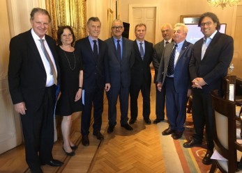 Integrantes de la Ju.Fe.Jus se reunieron con el Presidente Macri